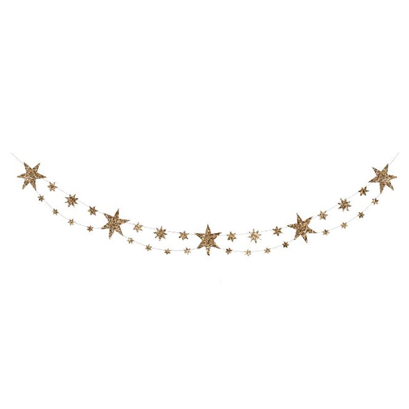 Meri Meri - Eco Glitter Stars Garland