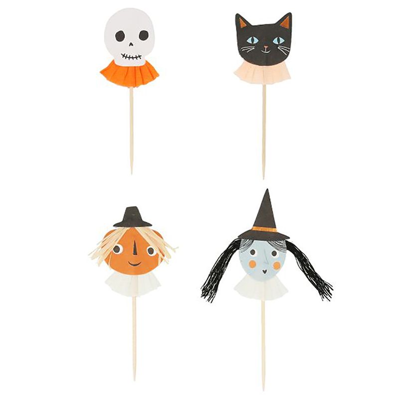 Meri Meri - Pumpkin Patch Party Picks - 12pcs