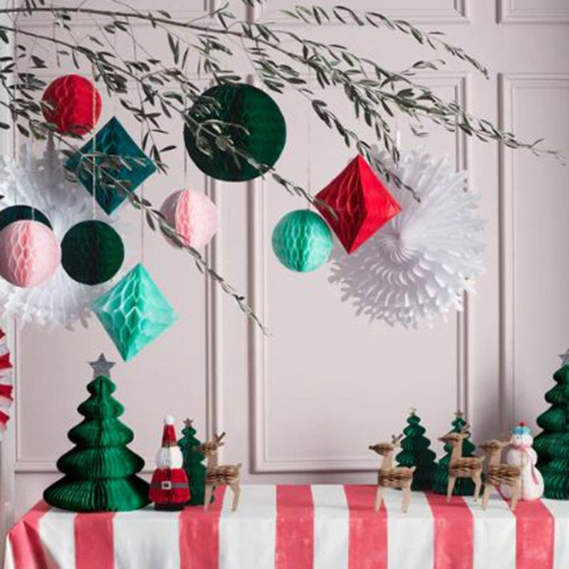 Meri Meri - Christmas Honeycomb Garland