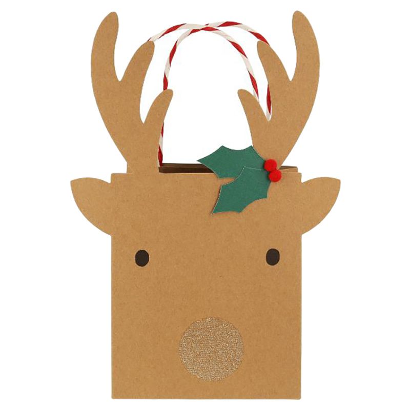 Meri Meri - Reindeer Gift Bags - Medium - 2pcs