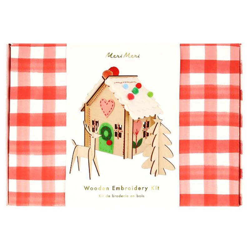 Meri Meri - Wooden Gingerbread House Kit