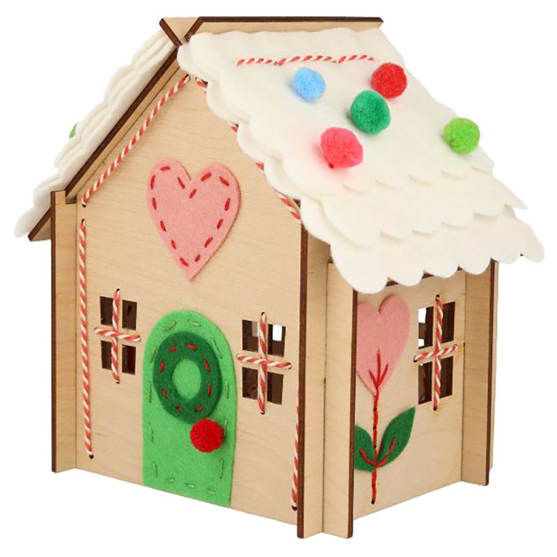 Meri Meri - Wooden Gingerbread House Kit