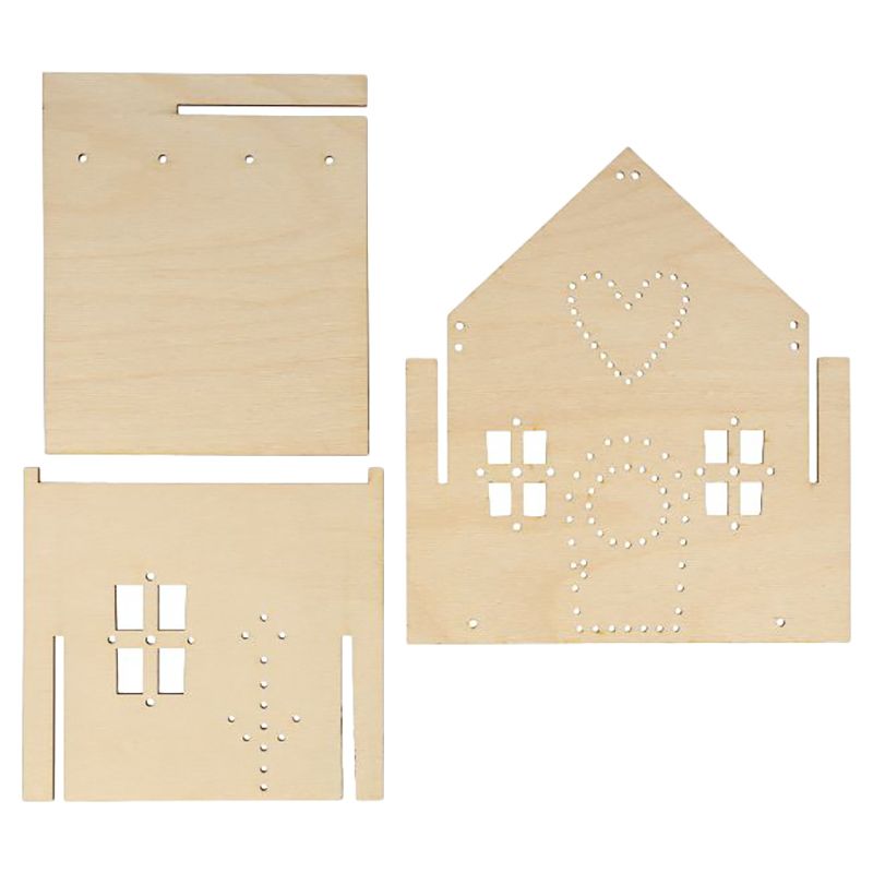 Meri Meri - Wooden Gingerbread House Kit