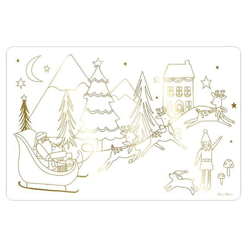 Meri Meri - Christmas Colouring Placemats