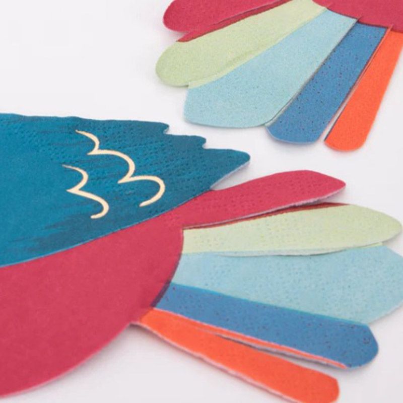 Meri Meri - Parrot Napkins - 16Pcs