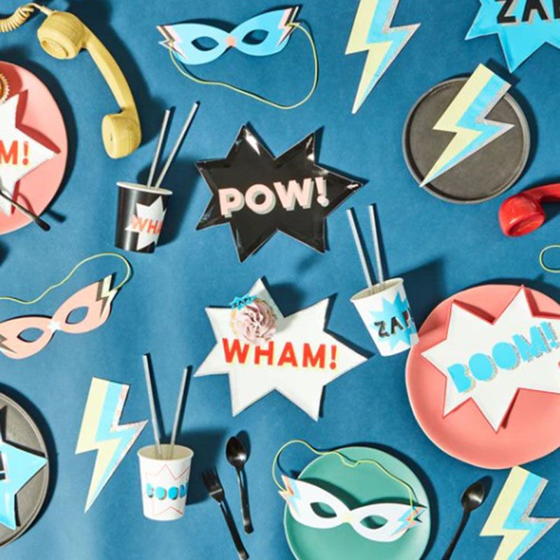 Meri Meri - Superhero Cups - 8Pcs