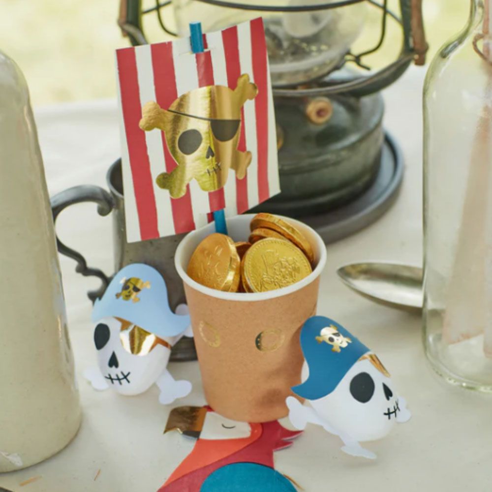 Meri Meri - Pirate Cup Set - Pack of 8