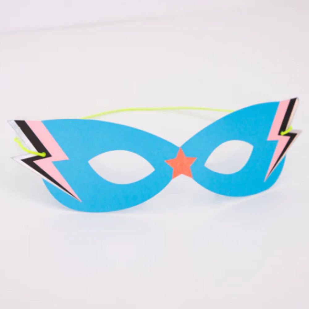 Meri Meri - Superhero Masks - Pack of 8