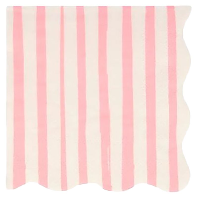 Meri Meri - Mixed Stripe Napkins - Small - 16Pcs