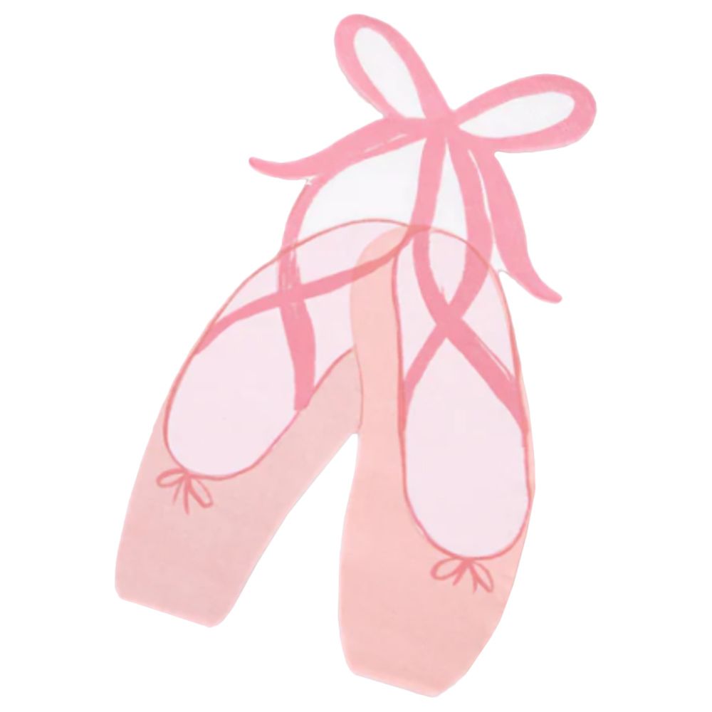 Meri Meri - Ballet Slippers Napkins - Pack of 16