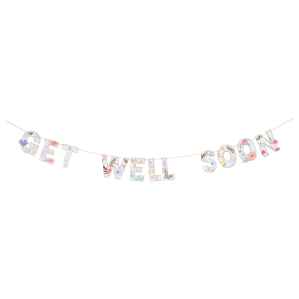 Meri Meri - Get Well Soon Garland Card