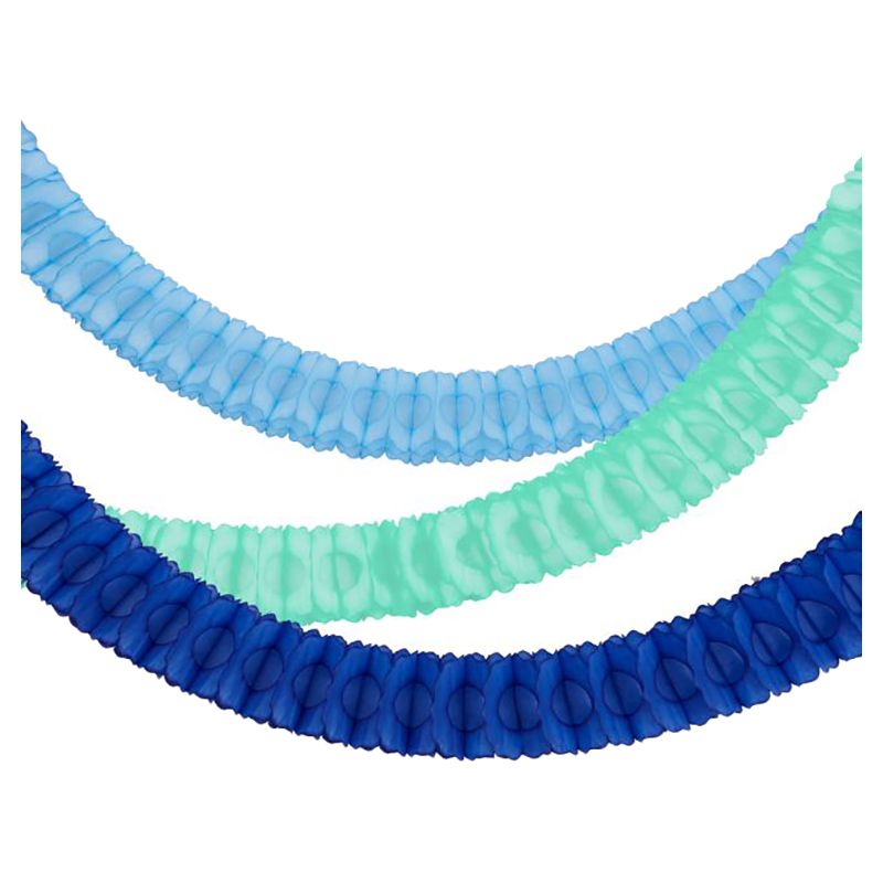 Meri Meri - Honeycomb Garlands - 3pcs - Blue