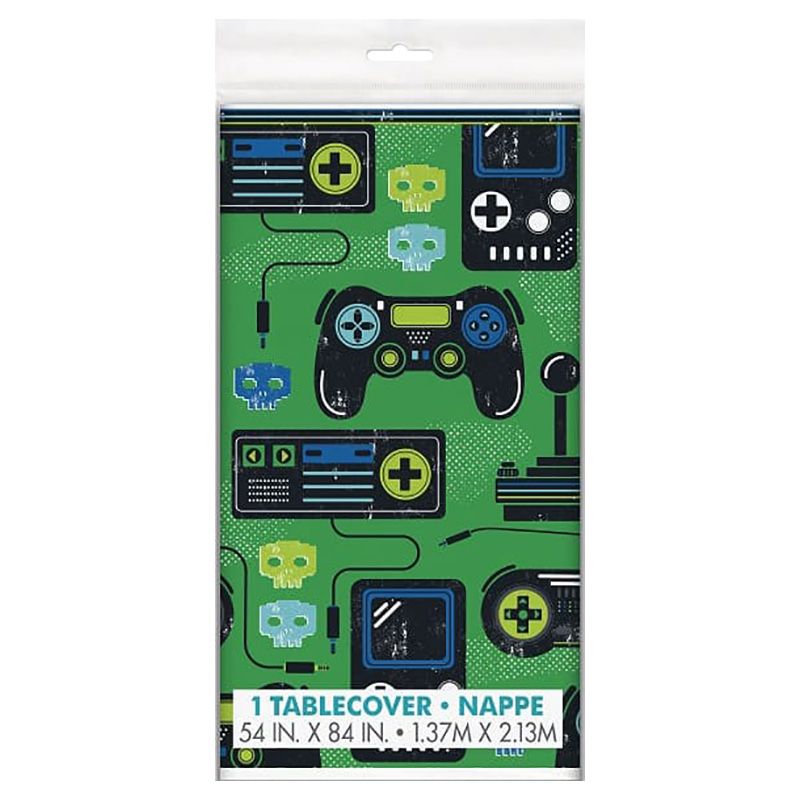 Unique - Gamer Birthday Plastic Table Cover