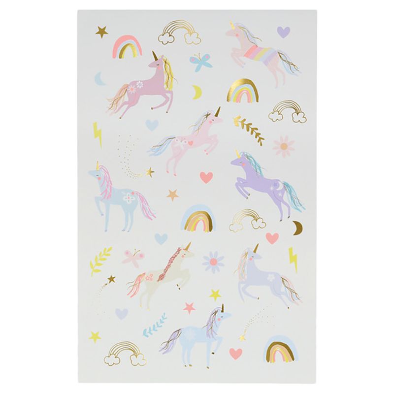 Meri Meri - Unicorn Tattoos - Pack of 2