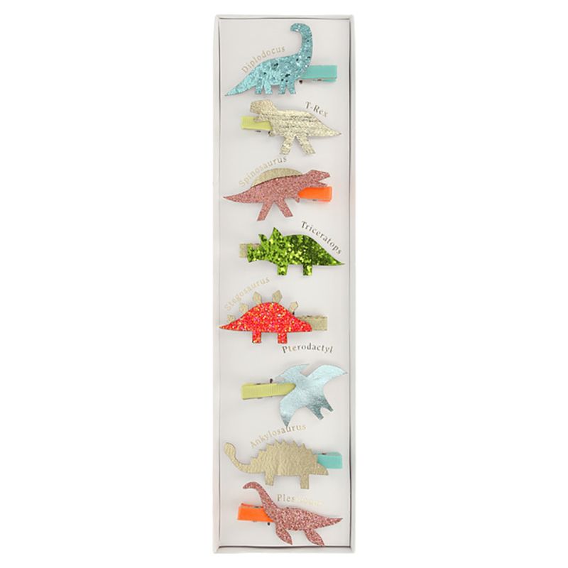 Meri Meri - Dino Hair Clips - 8pcs