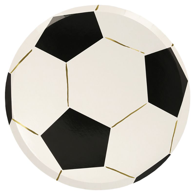 Meri Meri - Soccer Plates - 8pcs