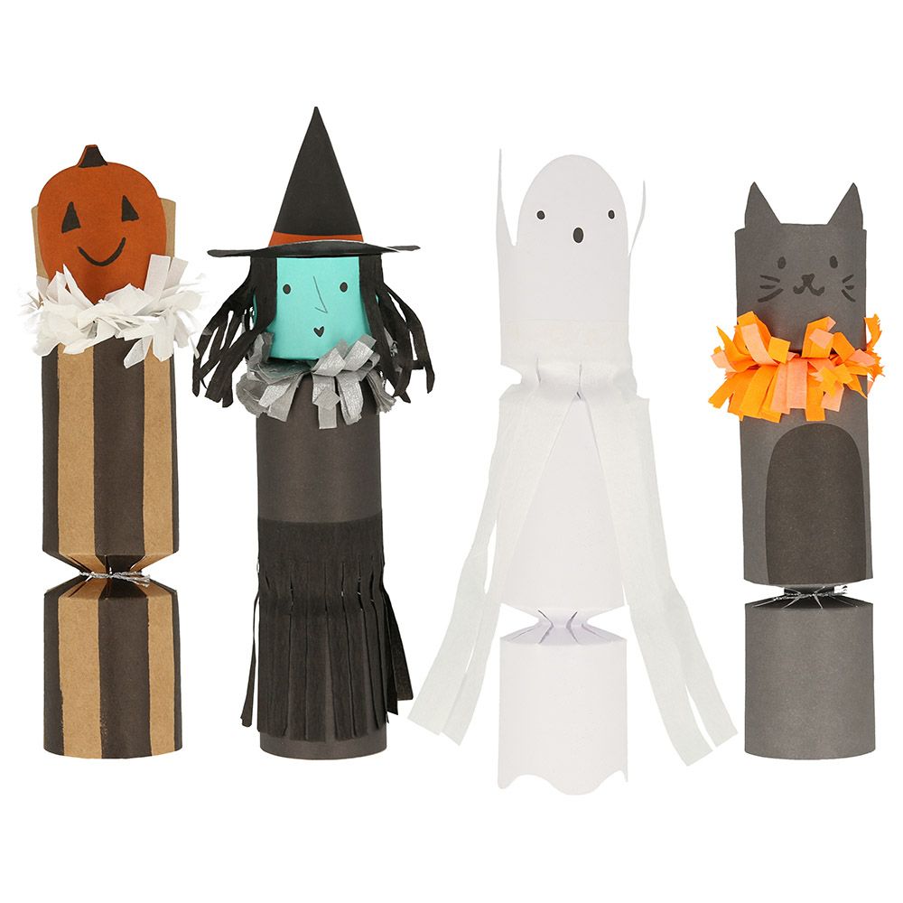 Meri Meri - Happy Halloween Character Crackers - 8pcs