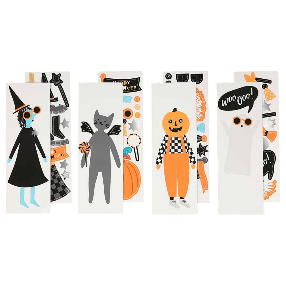 Meri Meri - Happy Halloween Character Crackers - 8pcs