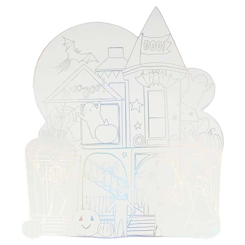 Meri Meri - Shaped Halloween Coloring Placemats - 8pcs