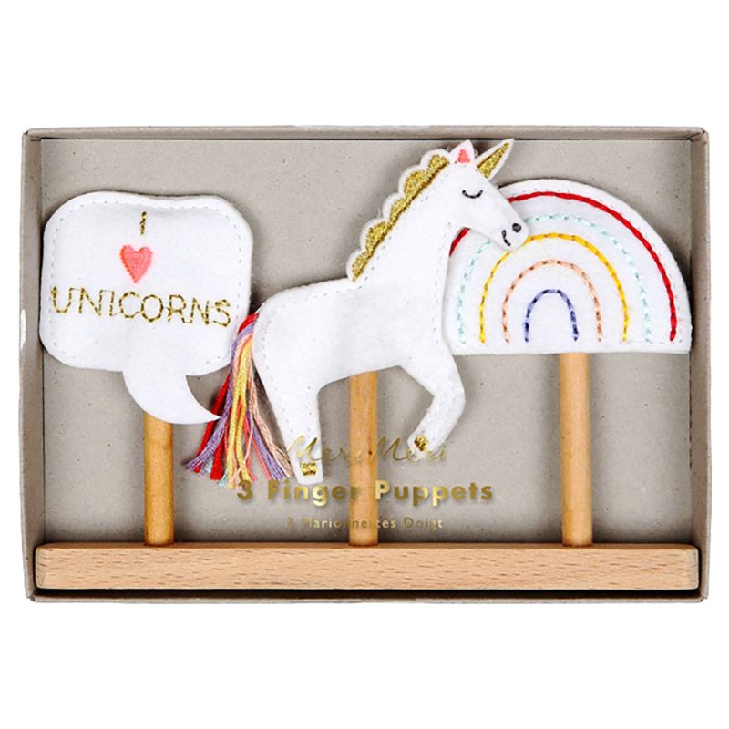 Meri Meri - Unicorn Finger Puppets