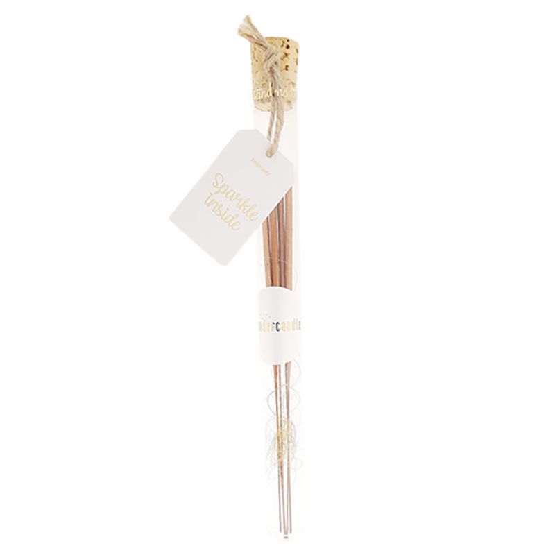 Wondercandle Sparklers Pack Of 5 Rose Gold