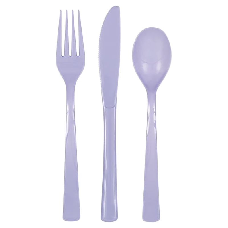 Unique - Cutlery Set - 18pcs - Lavender