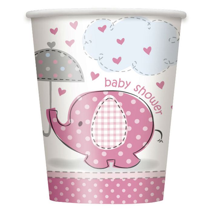 Unique - Umbrellaphants Cups - Pink