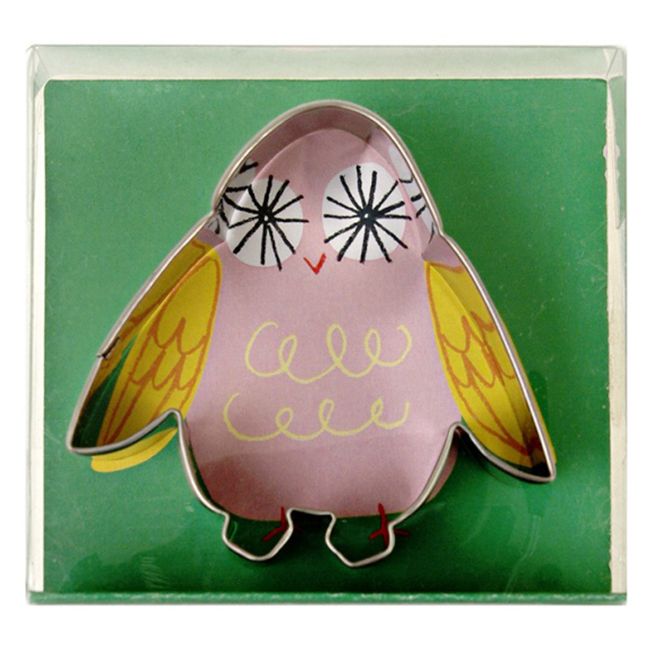 Meri Meri - Owl Cookie Cutters - Silver