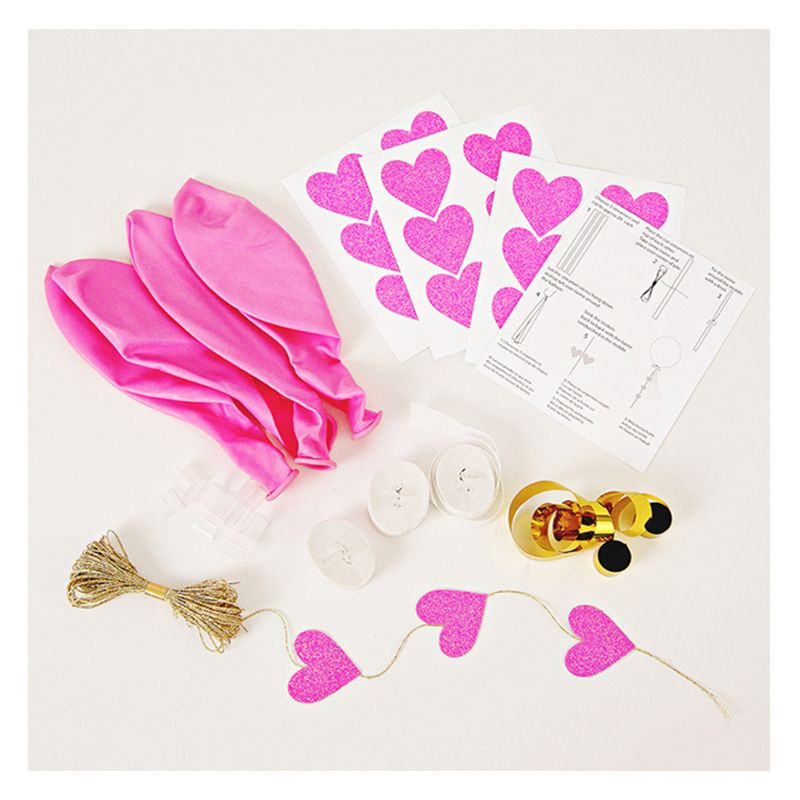 Meri Meri - Toot Sweet Balloon Kit - Pink