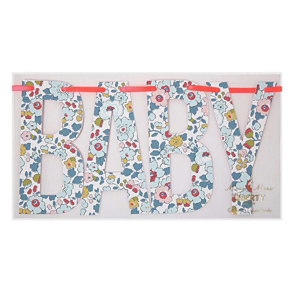 Meri Meri - Liberty Betsy Baby Garland 10ft