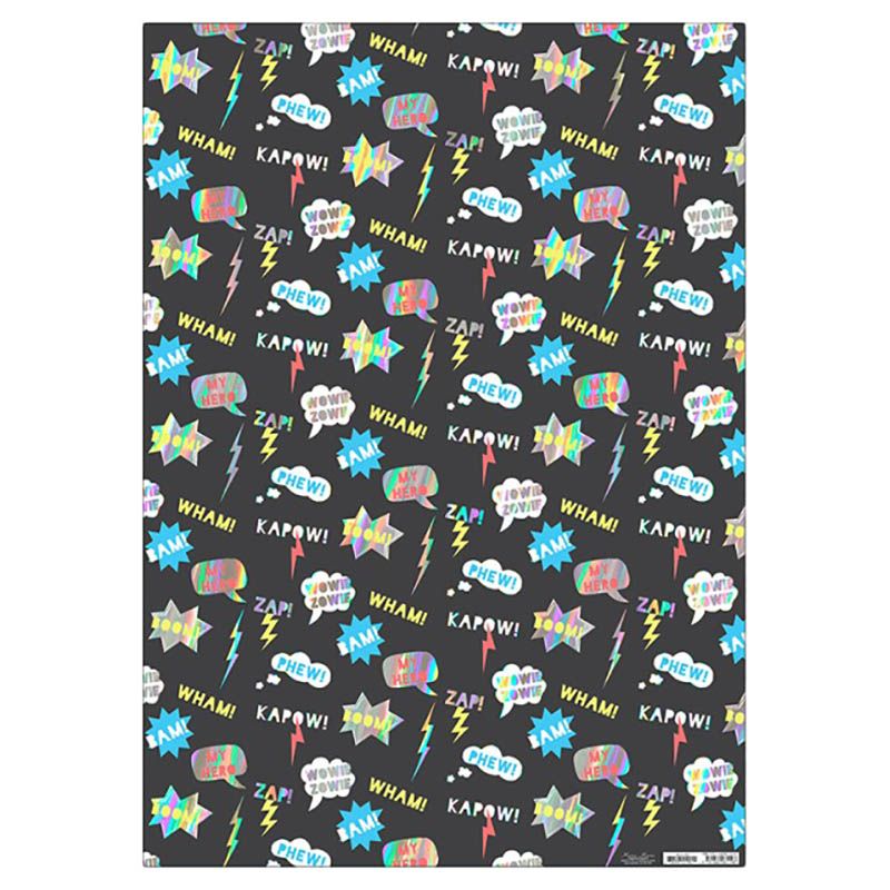 Meri Meri - Wham! Zap! Wrapping Paper