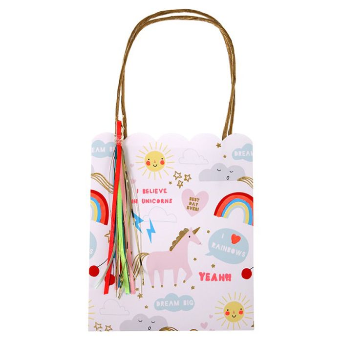 Meri Meri - Rainbow & Unicorn Party Bags