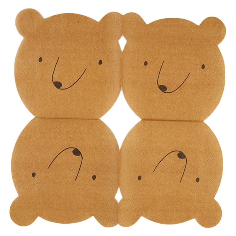 Meri Meri - Small Bear Napkin