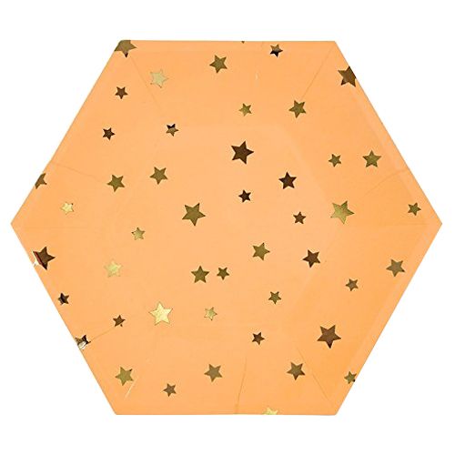 Meri Meri - Jazzy Star Large Star Plates