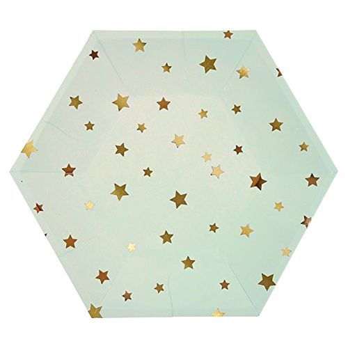 Meri Meri - Jazzy Star Large Star Plates