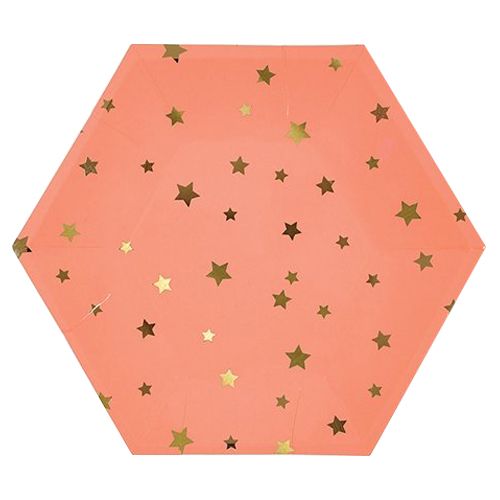 Meri Meri - Jazzy Star Large Star Plates