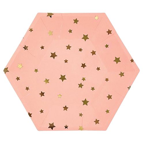 Meri Meri - Jazzy Star Large Star Plates