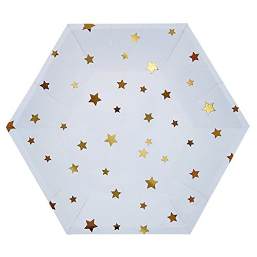 Meri Meri - Jazzy Star Large Star Plates