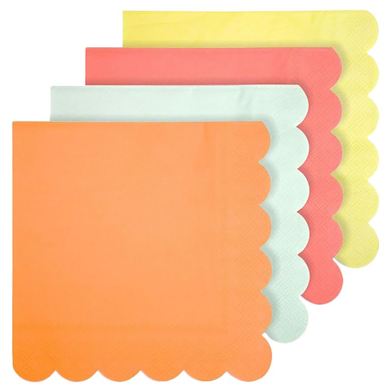 Meri Meri - Neon Napkins Large 20pcs