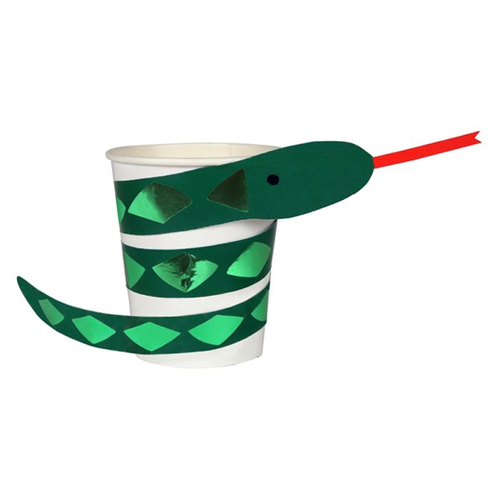 Meri Meri - Go Wild Snake Party Cups