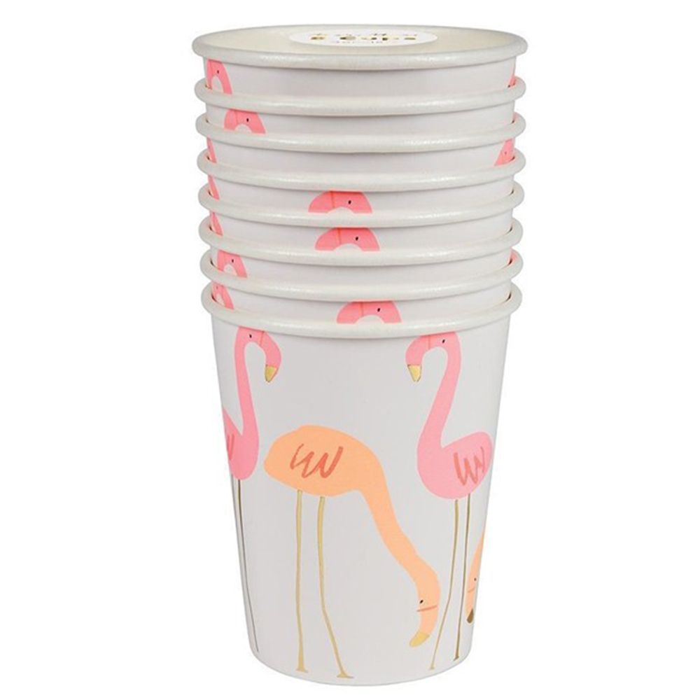 Meri Meri - Flamingo Cup - 8pcs