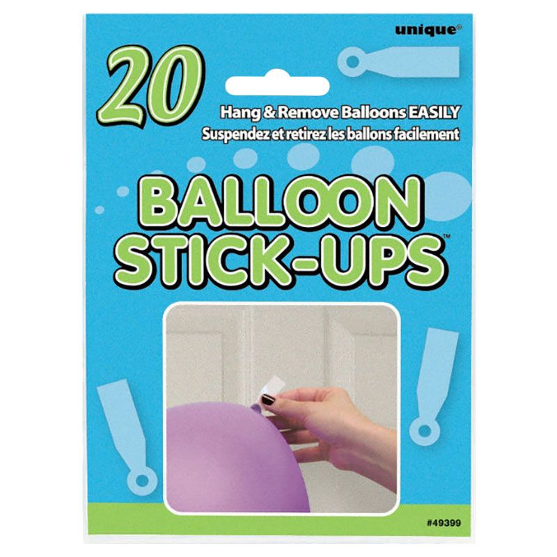 Unique - 20 Balloon Stick-Ups