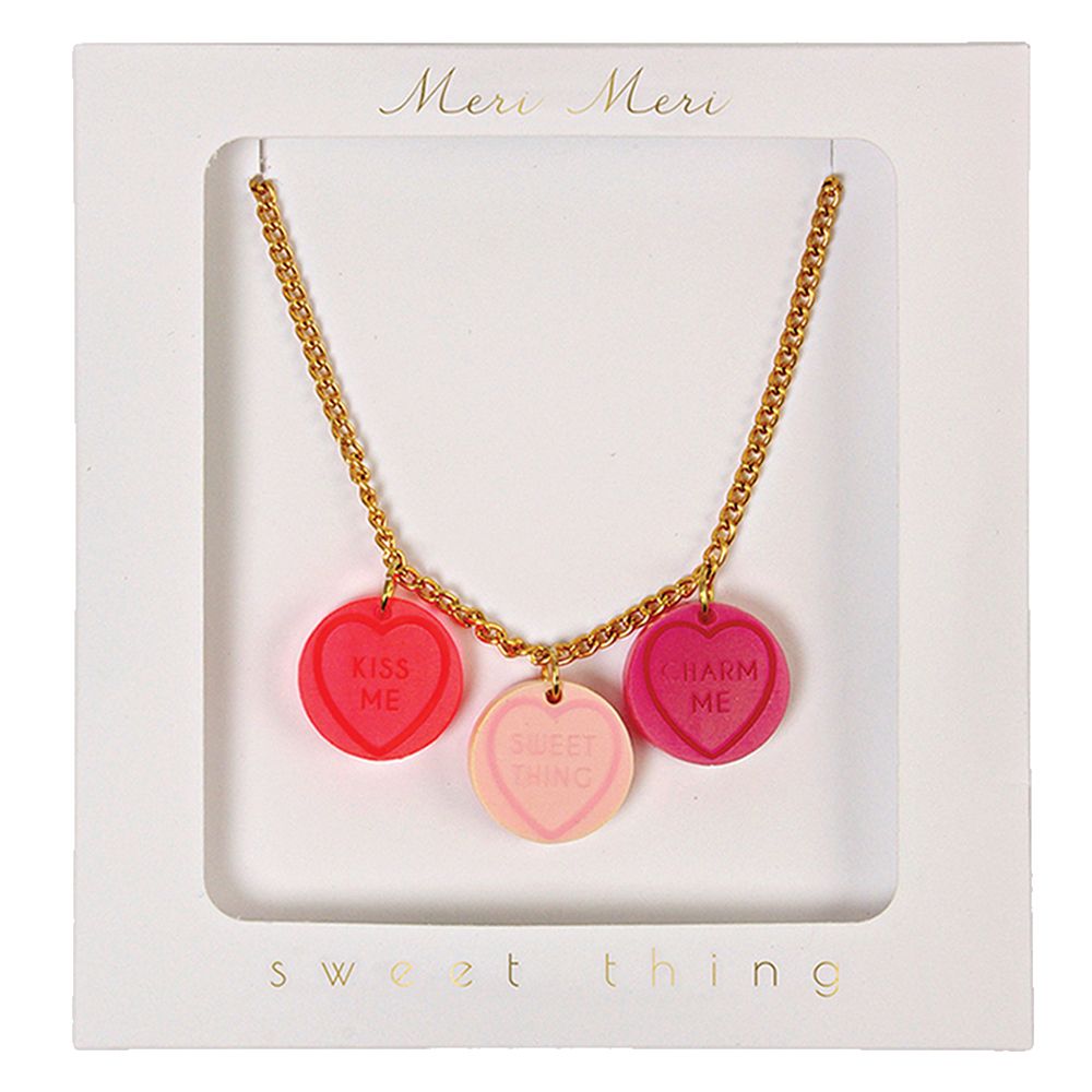 Meri Meri - Love Hearts Necklace