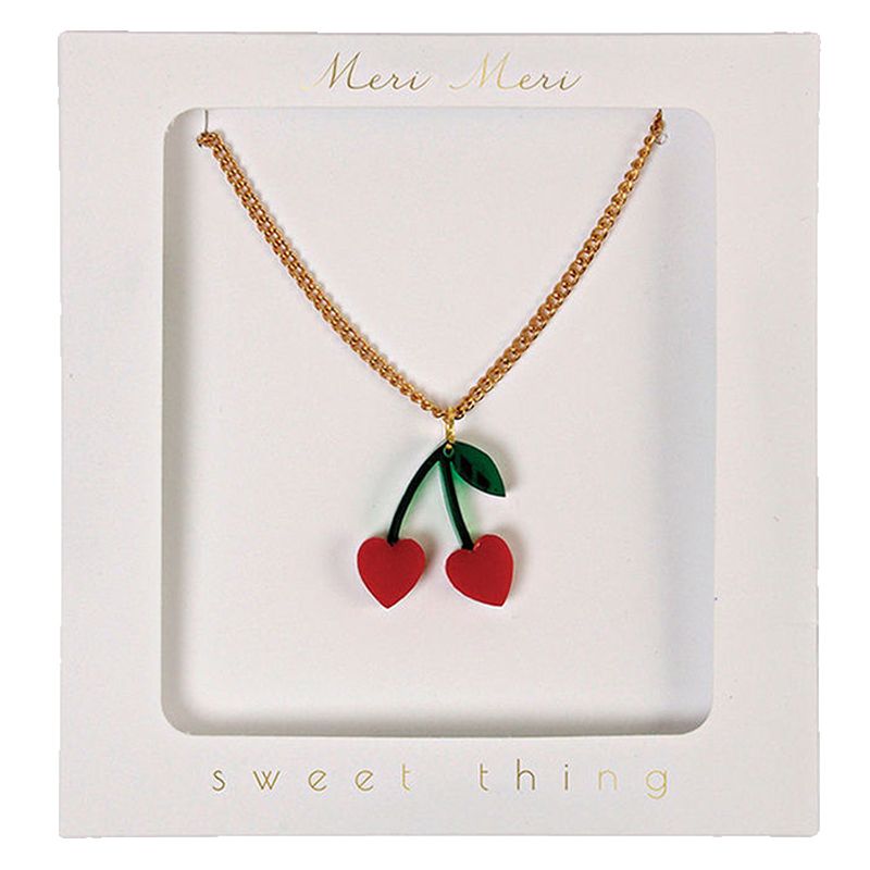 Meri Meri - Cherry Charm Necklace