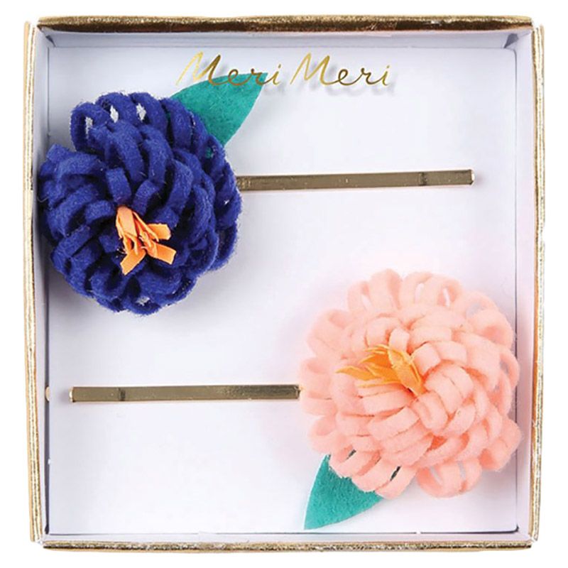 Meri Meri - Flower Posy Hair Pins - 2 Pcs