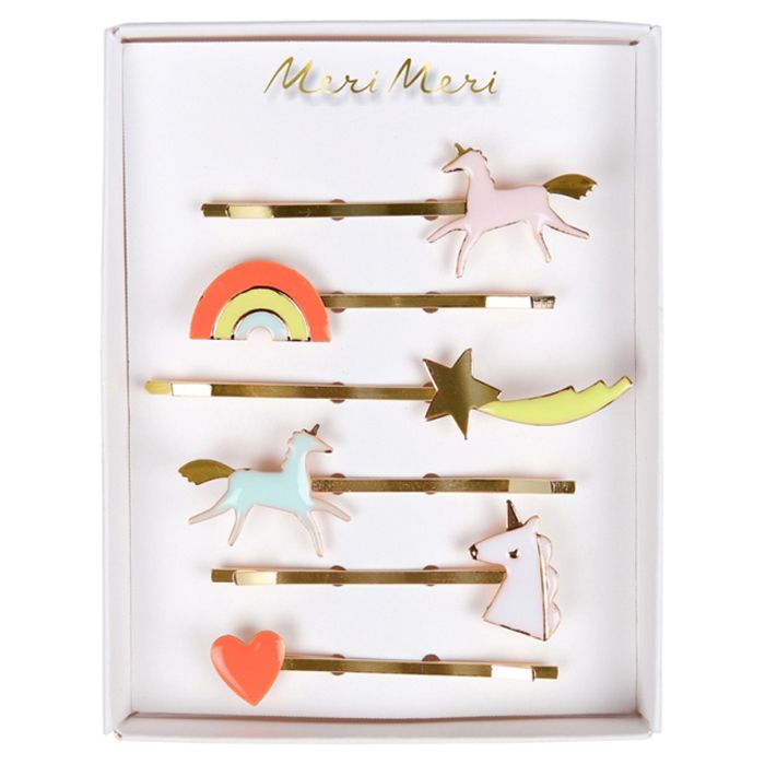 Meri Meri - Unicorn Enamel Hairclips