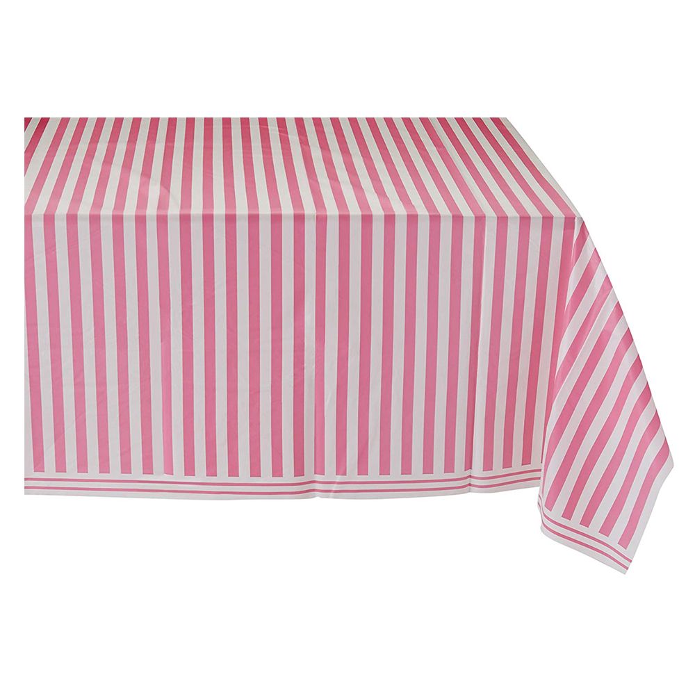 Unique - Stripes Table Cover - Hot Pink