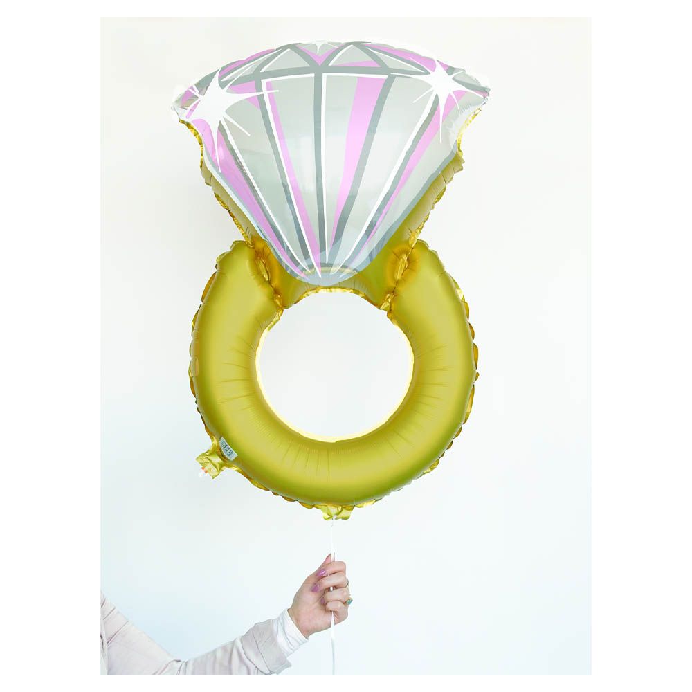 Unique - Giant Diamond Ring Foil Balloon