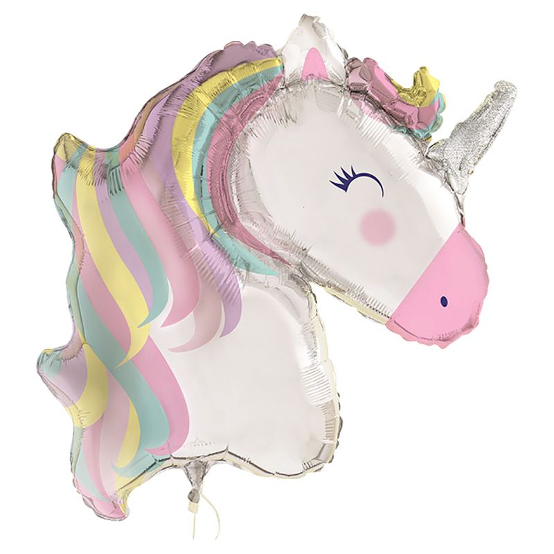 Unique - Unicorn Shape Foil Balloon - 42-inch