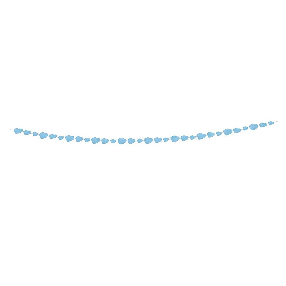 Unique - Baby Bootie Garland 9ft - Blue